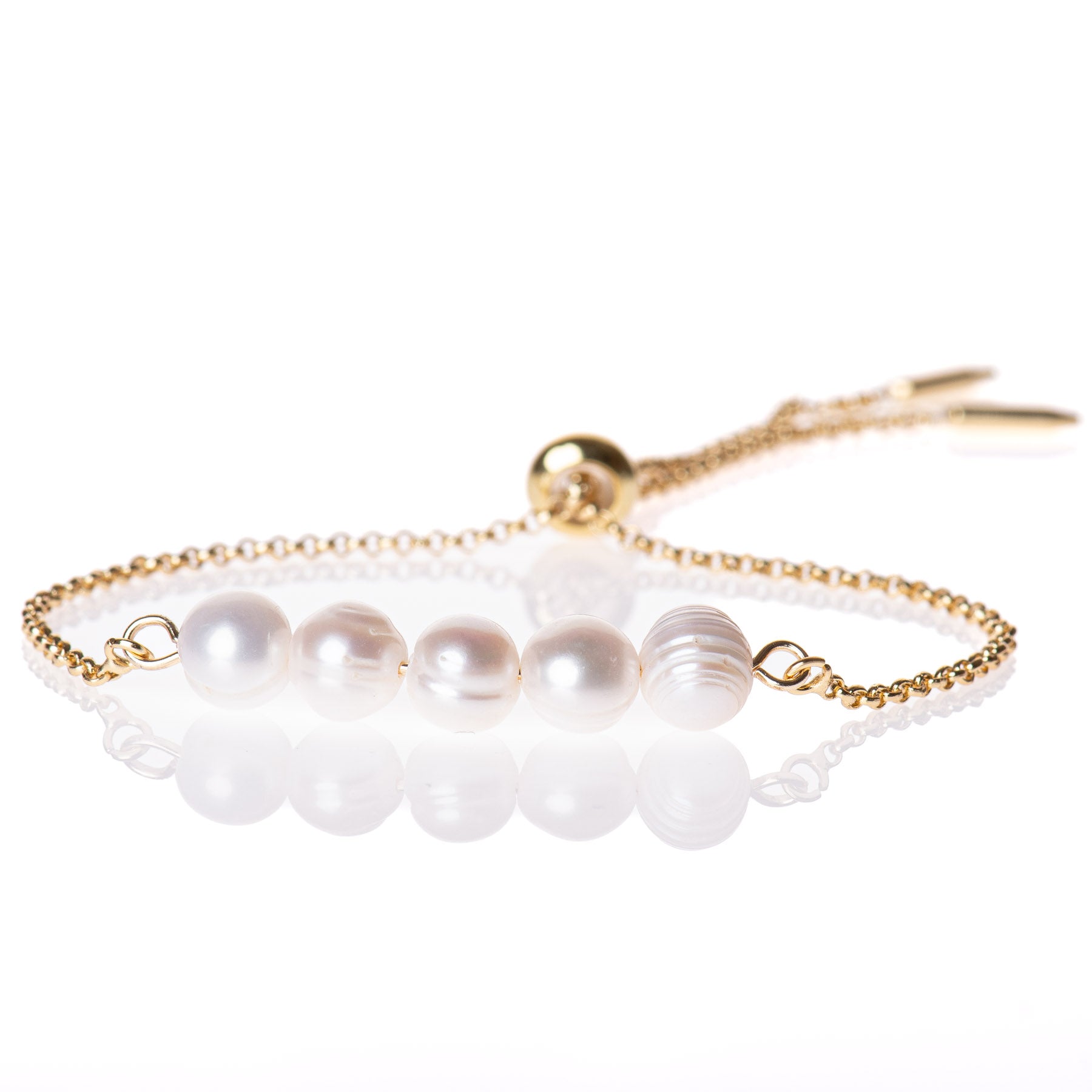 Five Pearl Bracelet