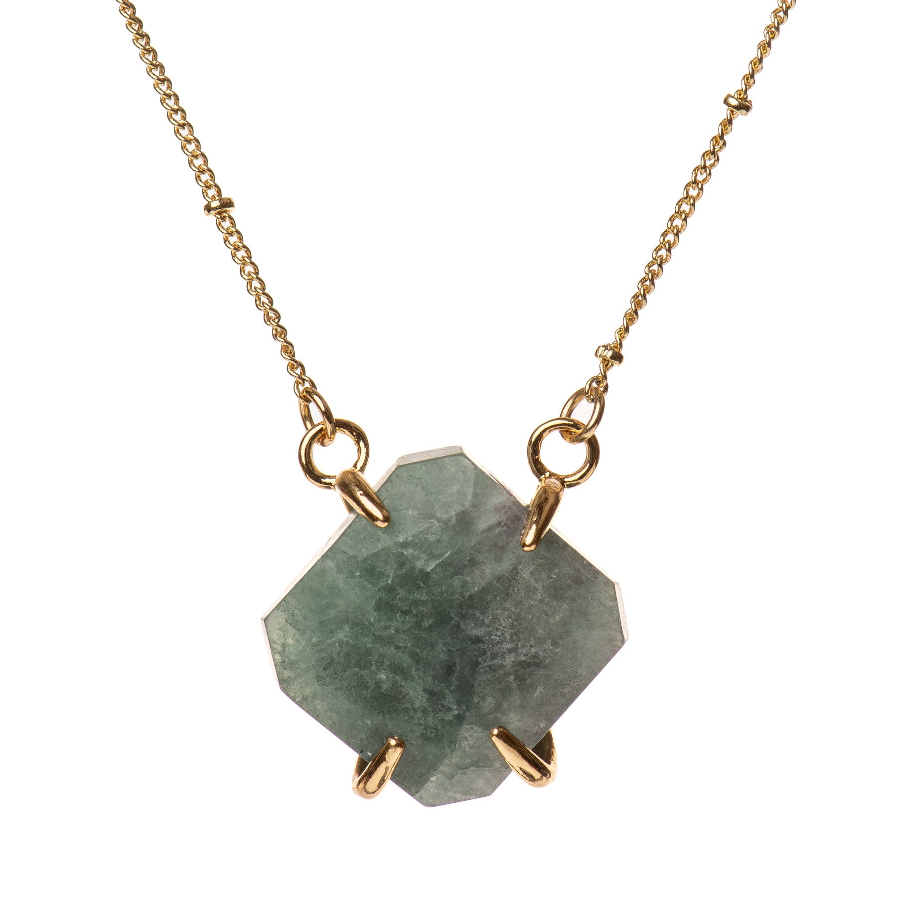 Natural Crystal Fluorite Necklace