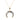 Crescent Necklace (Labradorite, Rose Quartz, Amethyst)